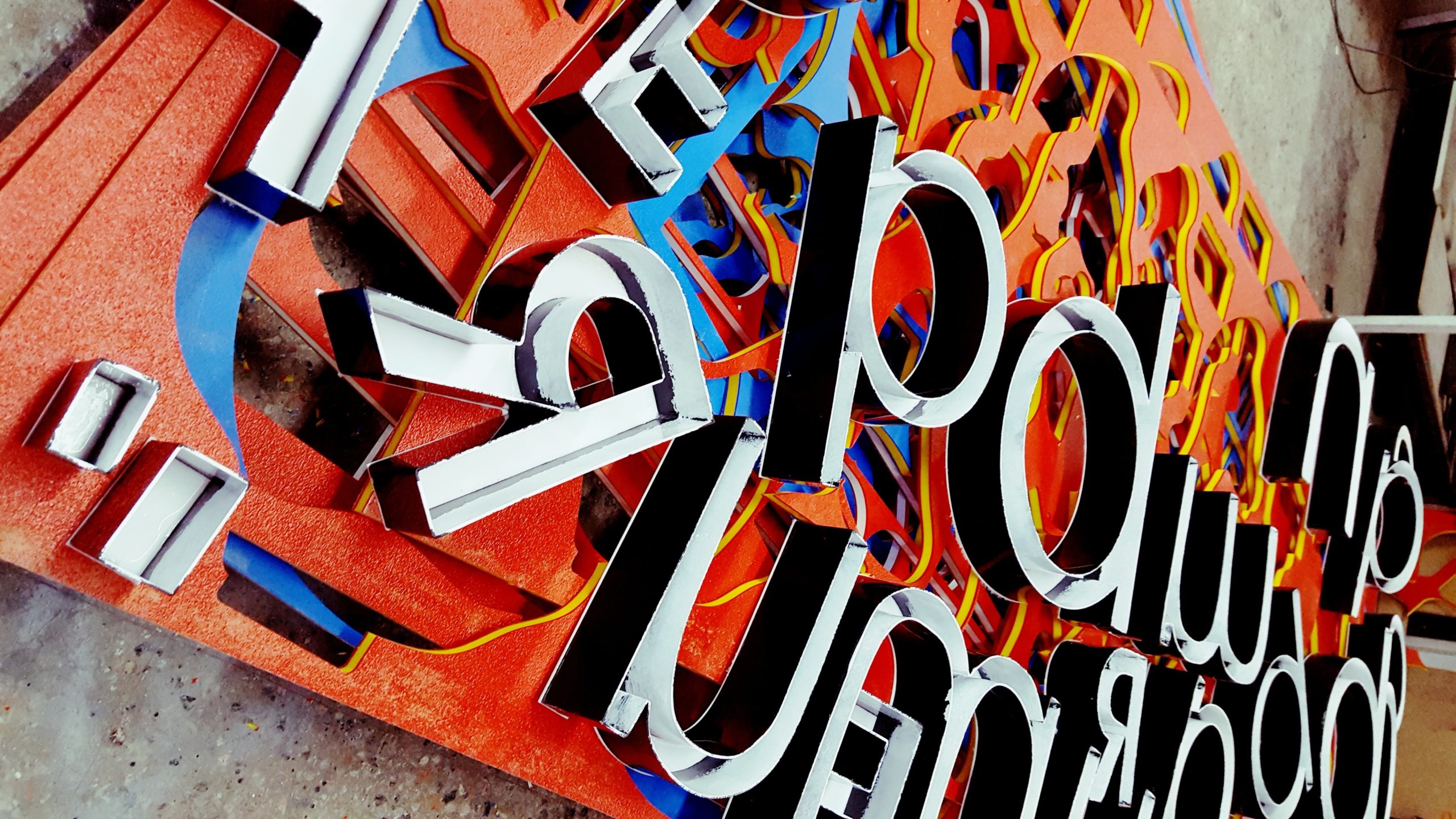 Signage fabricated letters Business Performance Improvements | Pyramid Resource Solutions