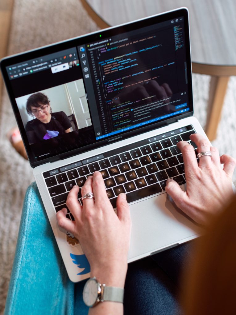 person-using-macbook-pro-3861964 Video Call Training | Pyramid Resource Solutions